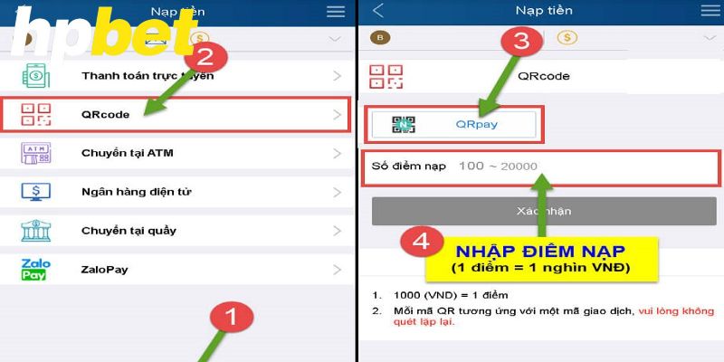 Nạp tiền hpbet